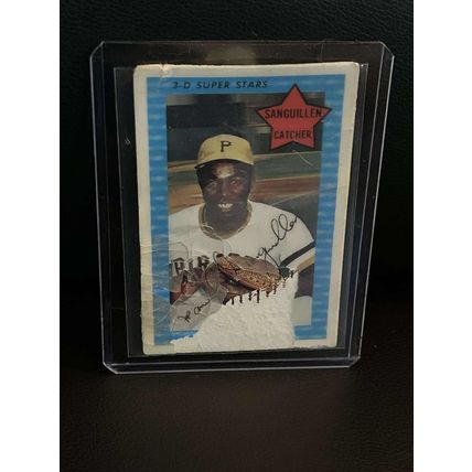 Manny Sanguillen [Hits 324] #13 | 1971 Kellogg's Baseball Trading Card