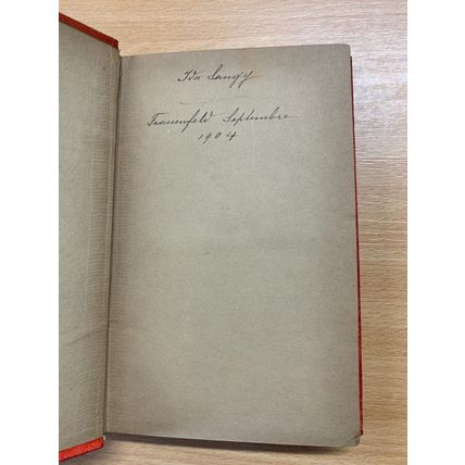 1887 "SAUVAGETTE" Mme E DE PRESSENSE FRENCH FICTION HARDBACK BOOK (P3)