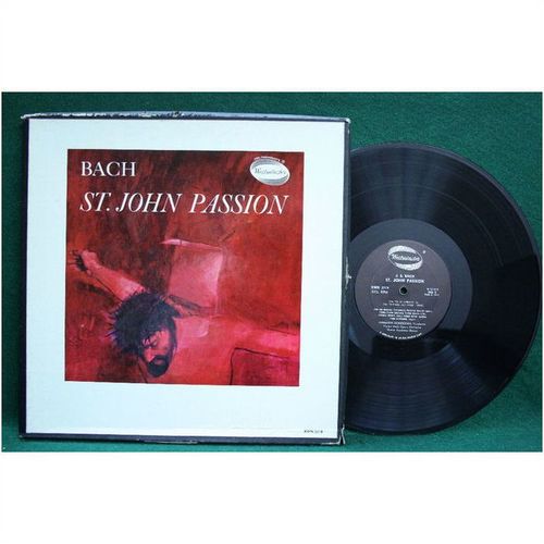 Scherchen/Curtin/Kmentt - Bach: St. John Passion - 3 LP - XWN 3319 - VG+