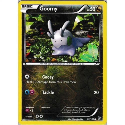 Pokemon XY Flashfire - #72/106 - Goomy Rev Holo
