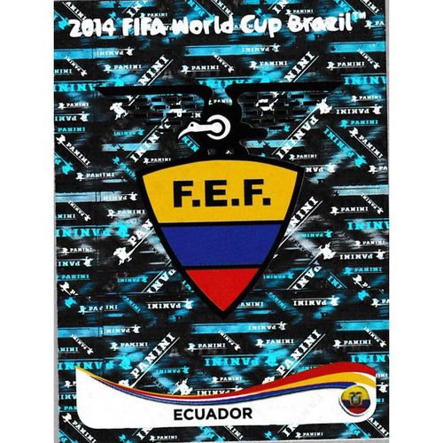 2014 Panini World Cup Soccer Stickers - #355 - Ecuador Logo