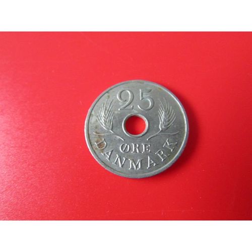 1970 DENMARK TWENTY FIVE ORE FREE POST. AAT