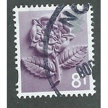 ENGLAND 81P 'TUDOR ROSE' (EN19) FINE USED (EBID47-239)