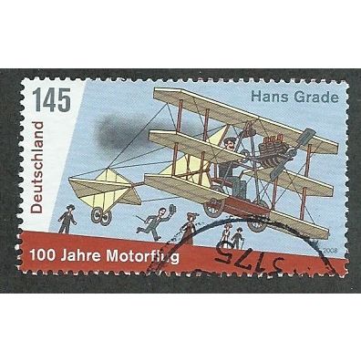 GER 2008 €1.45 '100 YEARS OF FLIGHT' FINE USED (EBID51-308)