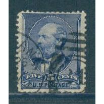 Used 216 5c James Garfield Barely Clears M01842