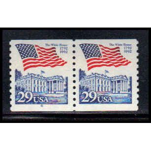 2609 29c U.S. Flag Over White House Fine MNH CNP Left 6 PA1472