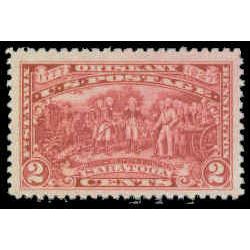 644 2c Burgoyne Surrender Very Fine MNH G0004