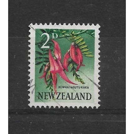 NewZealand.SG783 2d Kowhai Ngutu-Kaka.Fine Used.July22b