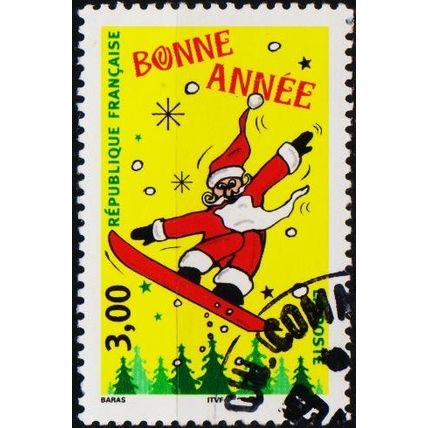 France. 1998 3f S.G.3543 Used