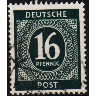 Germany. 1946 16pf S.G.911 Used