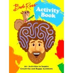 Bob Ross Activity Book