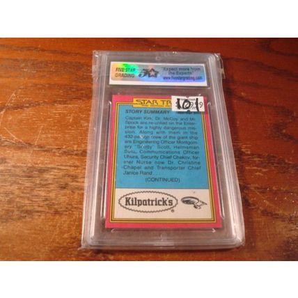 1979 Paramont, Star Trek, Graded Mint 9, KLINGON WARSHIP, Kilpatrick's Bread
