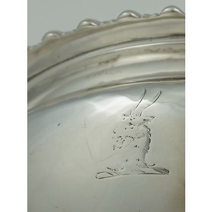 High quality 6" Silver Wine Funnel, London 1837, George Fox, 154mm, 128g.