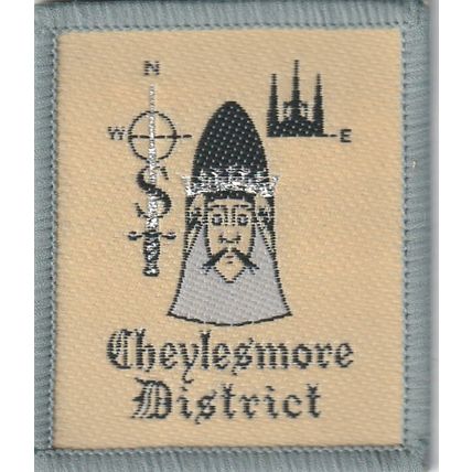 Scout Badge UK - Cheylesmore - White Back (BY257)