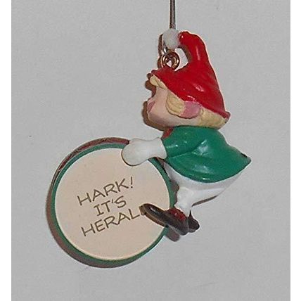 1990 Hallmark Keepsake Ornament Hark! It's Herald
