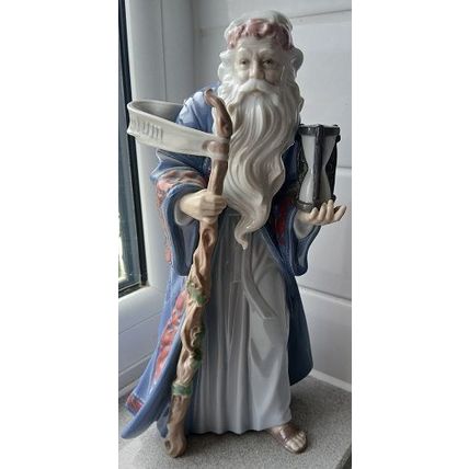 Father Time Figurine, Lladro, 1990, Boxed