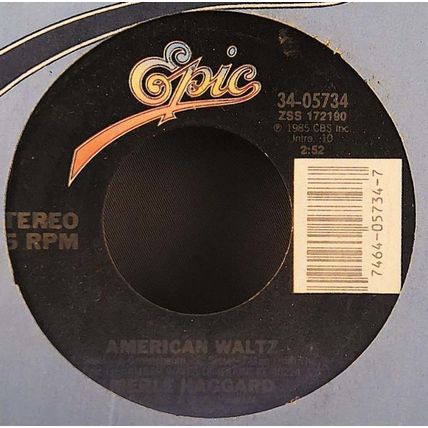 Merle Haggard - American Waltz / Farmers Daughter Vinyl 45