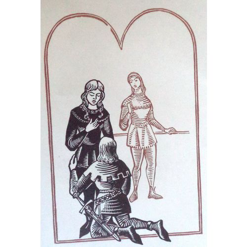 Vintage Woodcut Medieval Teutonic Polish Knights History War Print Litho Art 6