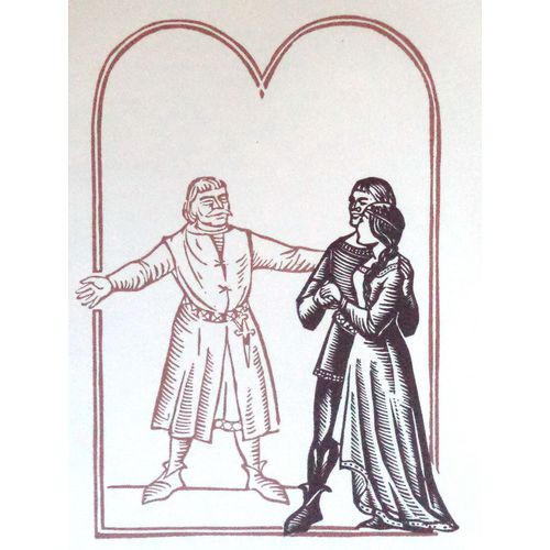 Vintage Woodcut Medieval Teutonic Polish Knights History War Print Litho Art 12