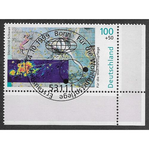 GER 1999 100pf+ 50 'THE COSMOS 'FINE USED (EBID60-276)