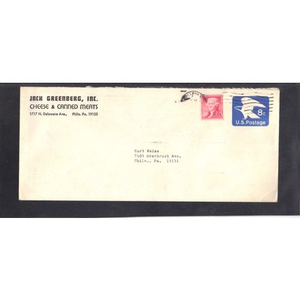Cheese and Canned Meats U557 8c Eagle 1055 2 Jefferson CV03063