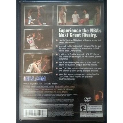 NBA 07 Featuring the Life Vol. 2 PlayStation 2 - Koby - Lakers 24 Factory Sealed