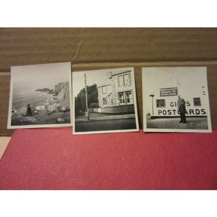 6 x LANDS END, CORNWALL photographs 12TH, September 1952 =