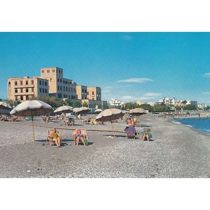Rhodes Hotel De Roses Postcard