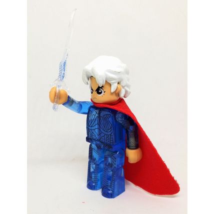 Weapons Of The Gods "Nan Gong Wen Tian" Trans-Blue Minifigure - Hong Kong Comics