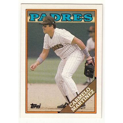 1988 Topps baseball card 148 Carmelo Martinez