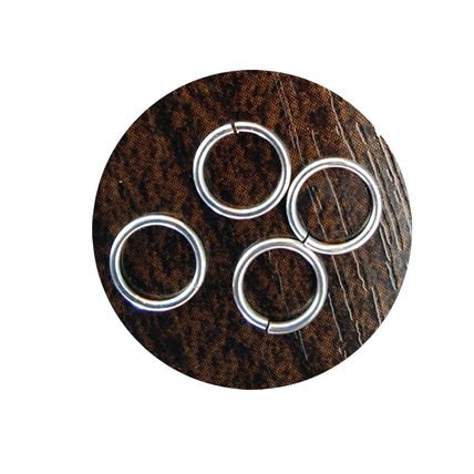 7mm 925 Stirling Silver Open Jump Rings Jewellery Making/Repair 6 pack sizes C12