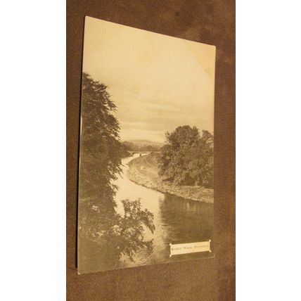 Walter Benton Postcard - Burn's Walk, Dumfries - Dumfriesshire