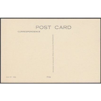 Porthmeor Road, St Ives, Cornwall, c.1960s - Postcard