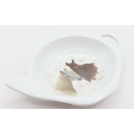 Horses Head Tea Bag Holder Melamine Tea Pot Shaped Kitchen Utensil Gift