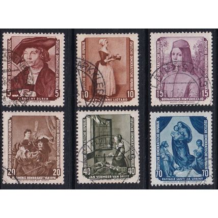 DDR - East Germany 1955 SG E241-6 Used - (C-140 (3))