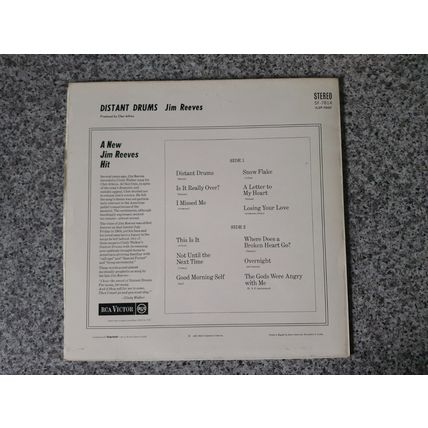 Jim Reeves – Distant Drums (SF7814) 1966 (LP)