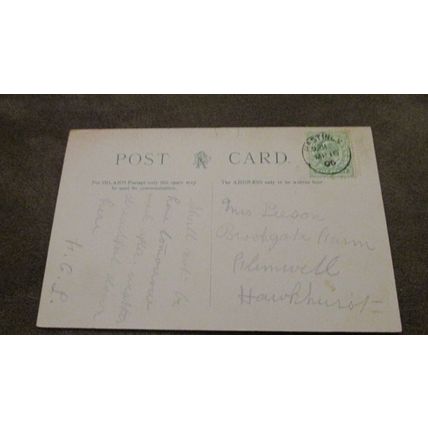 1906 fr Postcard - Gateway scene, Battle Abbey - Hastings, Sussex