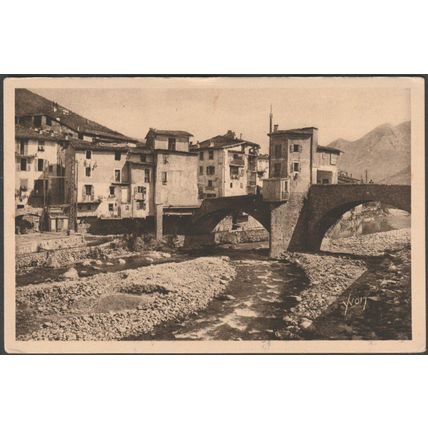 Le Vieux Pont sur la Bévéra, Sospel, c.1930 - Yvon CPA
