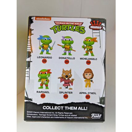 April O' Neil #203 Vinyl Figure TMNT Teenage Mutant Ninja Turtles Funko Minis