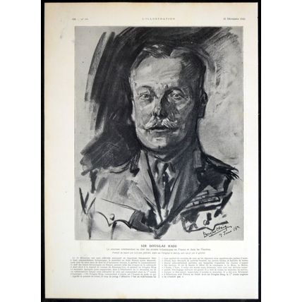 GENERAL DE CASTELNAU, CHIEF OF THE GENERAL STAFF 1915 Lucien Jonas WORLD WAR I