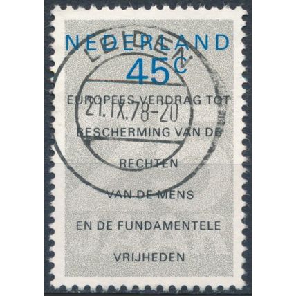 Human Rights Treaty - Netherlands 1978 - F H - MiNr 1119