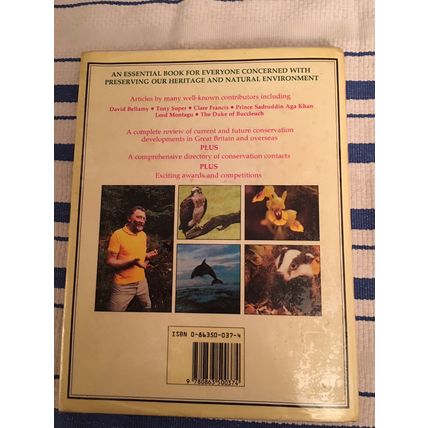 The Conservation Review, 1985, hardback. Introduction by David Bellamy
