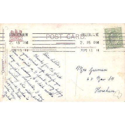 Ramsdale Valley & Bridge, Scarborough : Tuck Oilette 775 "Scarborough" pu 1911