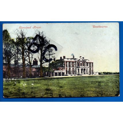 Postcard Stanstead House Westbourne Sussex Nr Emsworth Havant Chichester