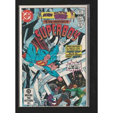 The New Adventures of Superboy, #33, DC Comic Book, High Grade