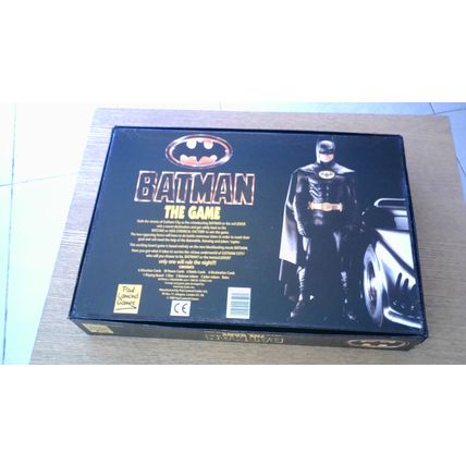 BATMAN: THE GAME (1989 Movie Tie-In) Paul Lamond Games (Vintage 1989) SEE NOTES