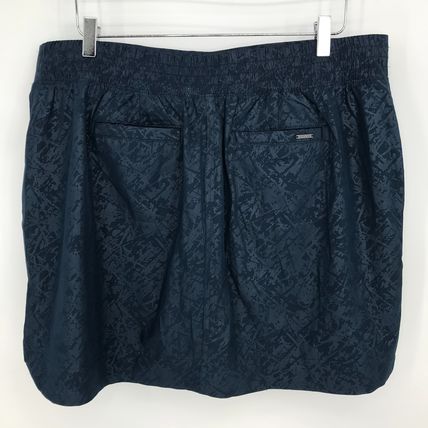 Orvis women's tennis golf shorts skort athletic shattered glass print size XL