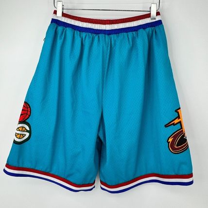 Who Cares Supply Co NBA Remix V2 Mesh Hoop Shorts Electric Blue Sz XL