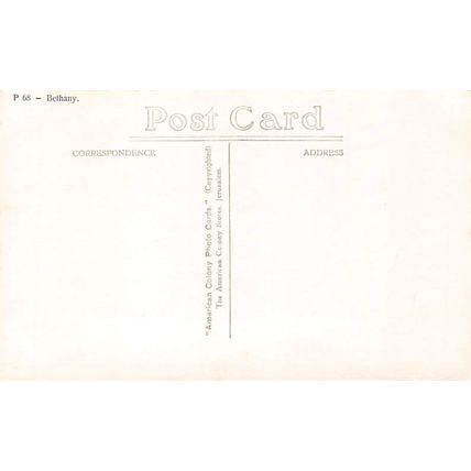 Bethany : photo-style postcard P 68