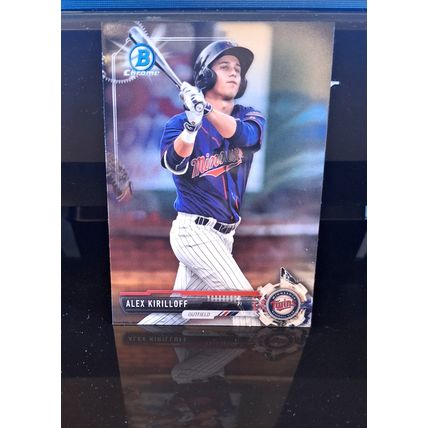 ALEX KIRILLOFF 2017 TOPPS BOWMAN CHROME PROSPECT ROOKIE BASEBALL CARD #BCP-102